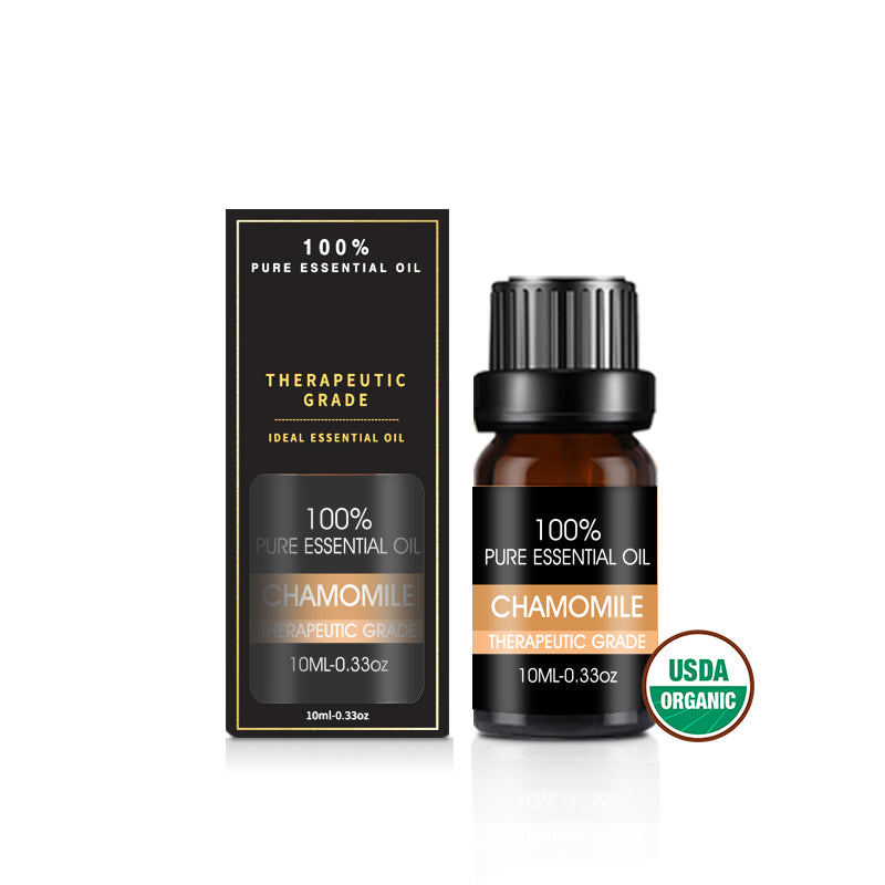 Organic Chamomile Essential Oil | 100% Pure | Calming & Sleep Support | 10ml