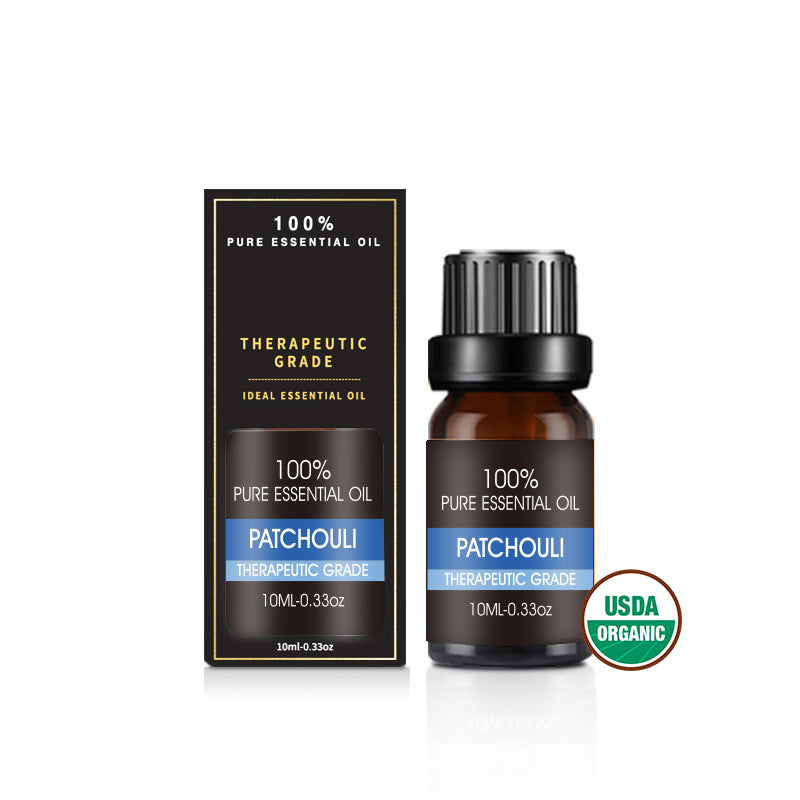 Organic Patchouli Essential Oil | 100% Pure | Grounding & Skin Regenerating | 10ml