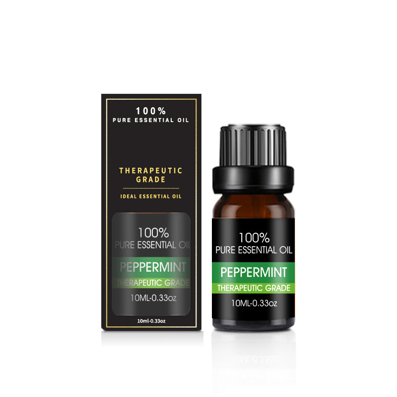 Organic Peppermint Essential Oil | 100% Pure | Energy, Focus & Headache Relief | 10ml
