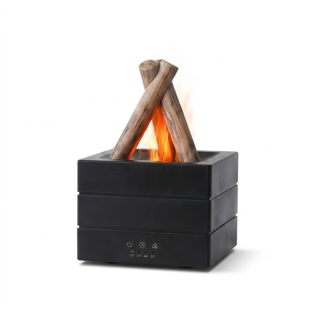 Campfire Aromatherapy Diffuser | Remote Control & Timer | 4 Colors